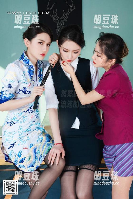 丽柜 - 居家随意，然然的定制写真更多一份让我流连的温柔