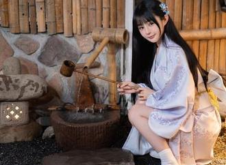 樱井宁宁全套写真：瑜伽到位，心思却飞到哪里去了？