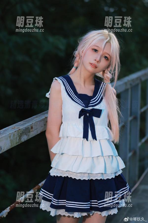精选清青琴玖写真，谁需要电风扇，夏夜风就够了！